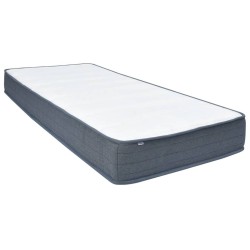 Matelas de sommier à lattes 160x80x20 cm tissu 