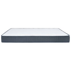 Matelas de sommier à lattes 160x80x20 cm tissu 