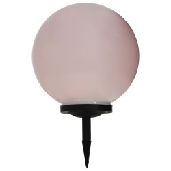 Lampes solaires sphériques LED de jardin 2 pcs 40 cm RVB 