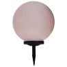 Lampes solaires sphériques LED de jardin 2 pcs 40 cm RVB 
