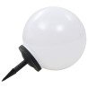 Lampes solaires sphériques LED de jardin 2 pcs 40 cm RVB 