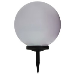 Lampes solaires sphériques LED de jardin 2 pcs 40 cm RVB 