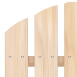 Chaises de jardin Adirondack avec table bois de sapin solide 