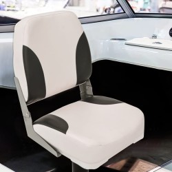 Siège de bateau avec piédestal hauteur réglable pivotant à 360° 
