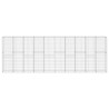Mur à gabion avec couvercles Acier galvanisé 600x30x200 cm 