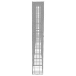 Mur à gabion avec couvercles Acier galvanisé 600x30x200 cm 
