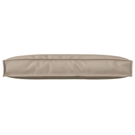 Coussin Pallet pour le dos Taupe 80x40x12 cm Tissu Oxford 