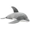 Dauphin en peluche Gris 