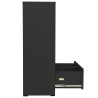 Classeur Anthracite 90x46x134 cm Acier 