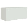 Classeur gris clair 90x40x145 cm acier 