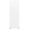 Classeur Blanc 90x46x134 cm Acier 