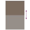 Store enrouleur occultant café 145x210cm largeur du tissu 