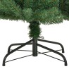 Sapin de Noël artificiel à charnières avec support vert 300 cm 
