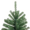 Sapin de Noël artificiel à charnières avec support vert 300 cm 