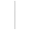 Tête de lit métal blanc 193 cm 