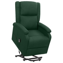 Fauteuil Vert foncé Tissu 