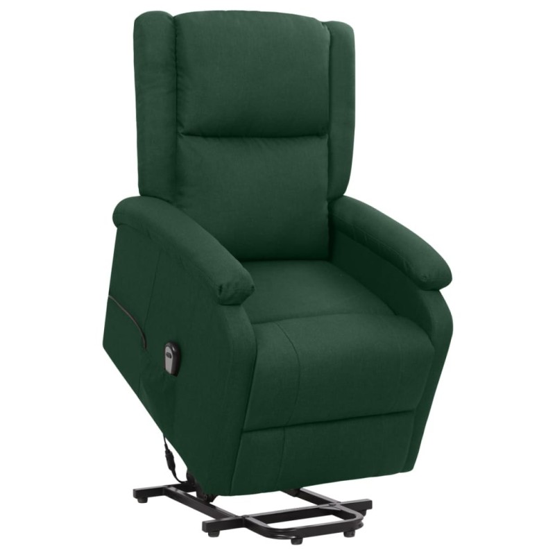 Fauteuil Vert foncé Tissu 