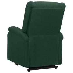 Fauteuil Vert foncé Tissu 