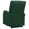 Fauteuil Vert foncé Tissu 