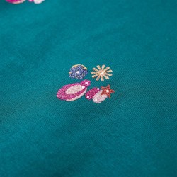 Sweatshirt pour enfants vert foncé 140 