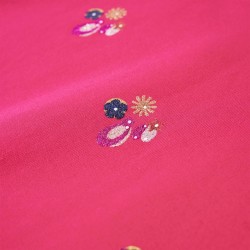 Sweatshirt pour enfants rose vif 140 