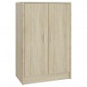 Armoire à chaussures Chêne Sonoma 60x35x92 cm Bois d’ingénierie 