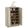 Armoire à chaussures Chêne Sonoma 60x35x92 cm Bois d’ingénierie 