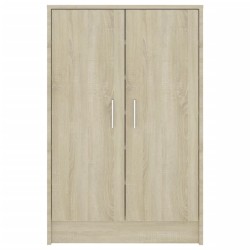 Armoire à chaussures Chêne Sonoma 60x35x92 cm Bois d’ingénierie 