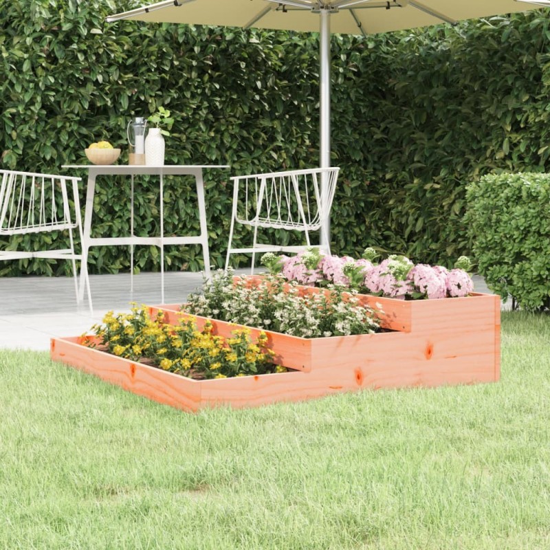 Jardinière 107x107x27 cm Bois de douglas massif Jardinière 107x107x27 cm Bois de douglas massif