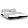 Cadre de lit sans matelas noir 120x200 cm 