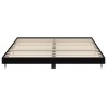 Cadre de lit sans matelas noir 120x200 cm 