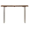 Table console Bois de récupération et acier 120x35x76 cm 