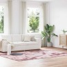 Tapis Shaggy à poils longs NAVARRA rose poudré 200x290 cm 