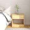 Tables de chevet 2 pcs 40x31x40 cm bois de pin massif 