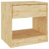 Tables de chevet 2 pcs 40x31x40 cm bois de pin massif 