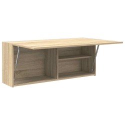 Armoire murale de bain chêne sonoma 100x25x40cm bois ingénierie 
