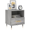 Tables de chevet 2 pcs sonoma gris 40x35x47,5 cm 
