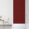 Panneaux muraux 12 pcs Rouge bordeaux 90x30 cm Tissu 3,24 m² 