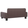 Lit pour chien marron 70x45x30 cm similicuir 