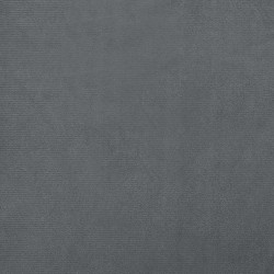 Lit pour chien gris foncé 70x40x24 cm velours 