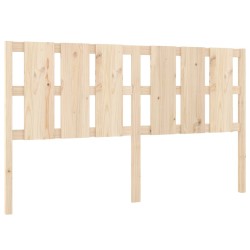 Tête de lit 185,5x4x100 cm Bois massif de pin 