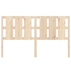 Tête de lit 185,5x4x100 cm Bois massif de pin 