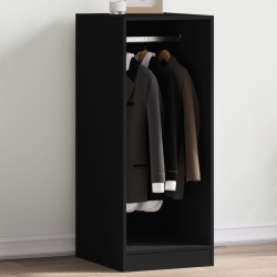Garde-robe noir 48x41x102 cm bois d'ingénierie 