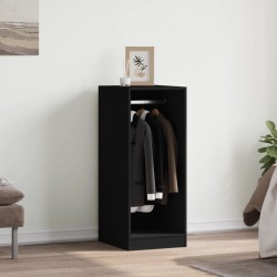 Garde-robe noir 48x41x102 cm bois d'ingénierie 