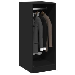 Garde-robe noir 48x41x102 cm bois d'ingénierie 