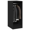 Garde-robe noir 48x41x102 cm bois d'ingénierie 