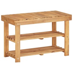 Range-chaussures 70x32x46 cm Bois d'acacia massif 