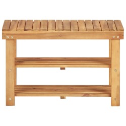 Range-chaussures 70x32x46 cm Bois d'acacia massif 
