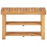 Range-chaussures 70x32x46 cm Bois d'acacia massif 