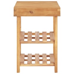Range-chaussures 70x32x46 cm Bois d'acacia massif 